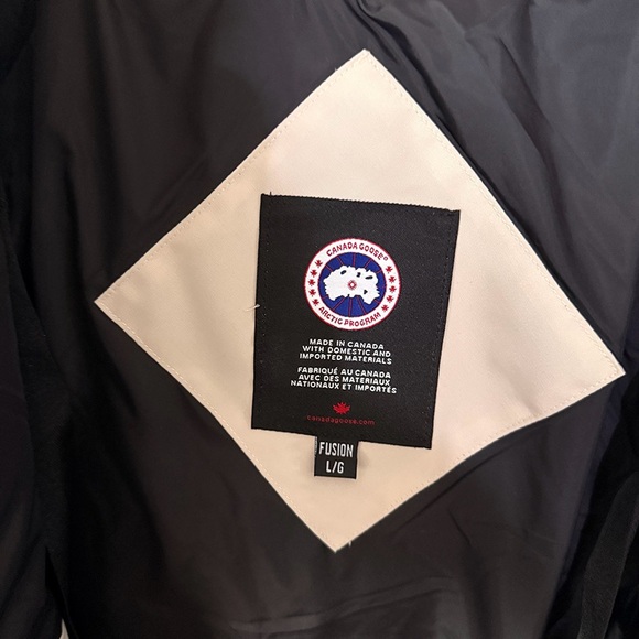 Canada Goose Off-White Long Down Jacket - Picture 6 of 15